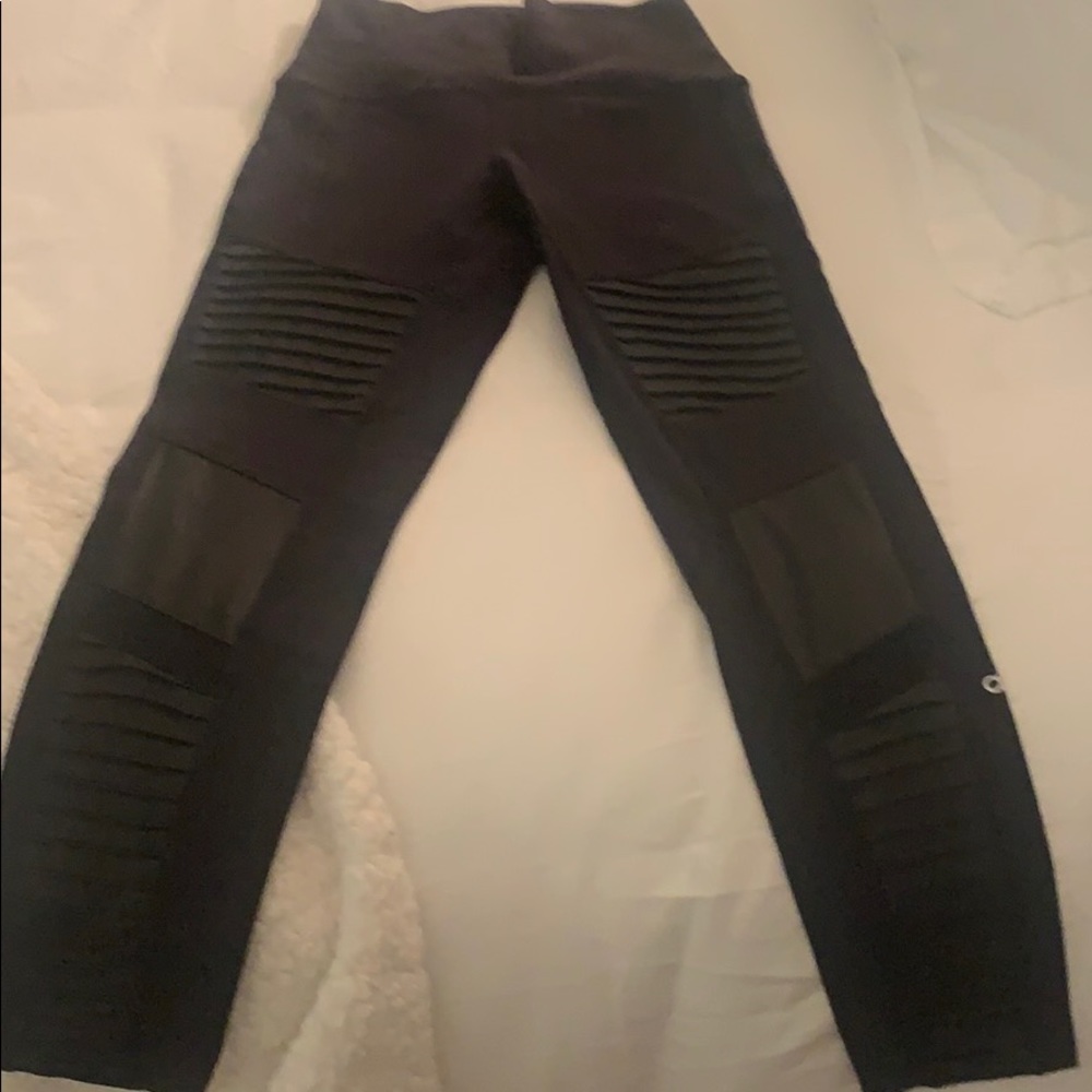 Alo high wasted moto black legging